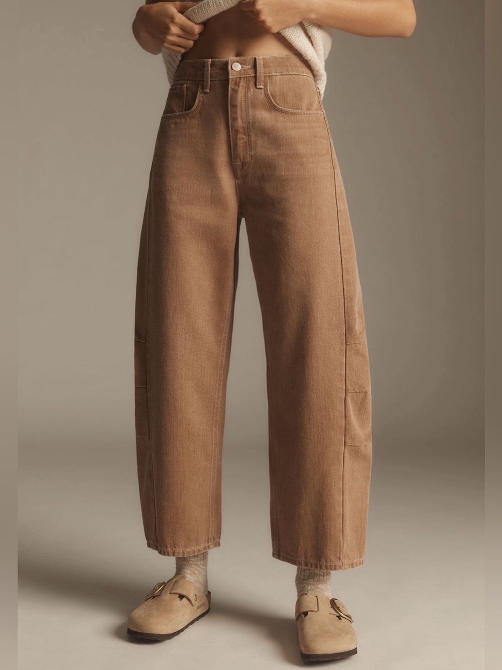 Triarchy Ms Walker Mid Rise Barrel Jeans